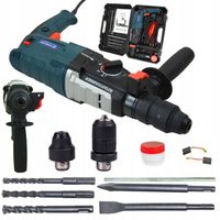 WIERTARKA MŁOTOWIERTARKA MŁOT UDAROWY MOCNA SDS+ WIERTŁA SZPIC