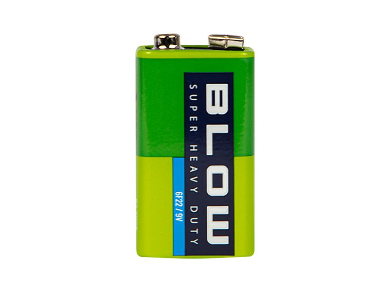 Bateria  BLOW SUPER HEAVY DUTY 9V 6F22 zdjęcie 1