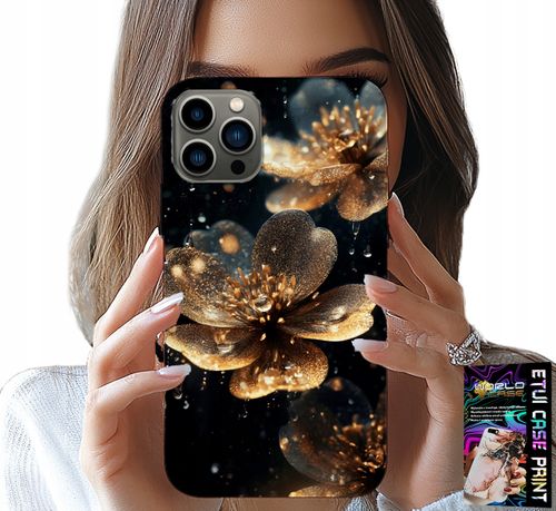 ETUI DO IPHONE 12 PRO - PIĘKNE WZORY KWIATÓW, PLECKI, FUTERAŁ na Arena.pl