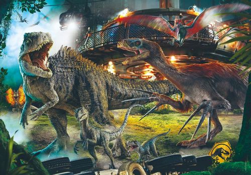 Puzzle 1000 Elementów Brief Case Jurassic World na Arena.pl