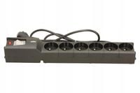 Listwa zasilająca Lestar LX 610 1,5m czarna
