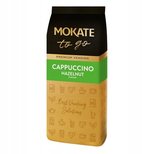 Kawa Cappuccino Instant Vending Orzech Laskowy Duże Opakowanie 1KG MOKATE na Arena.pl
