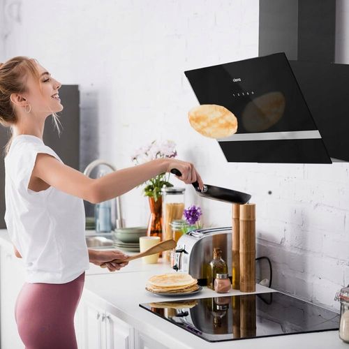 Okap ścienny Ciarra CBCB6736H 60 cm 650 m³/h Czarny na Arena.pl