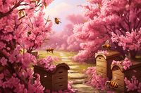 Plakat 60x40cm Życie w Ulach