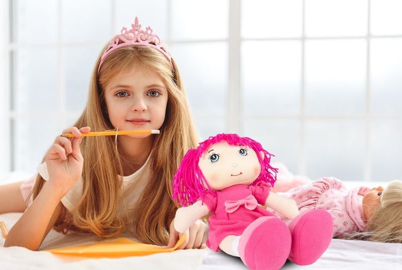 Lalka szmaciana ILONKA 35 cm zdjęcie 8