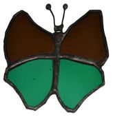 Motyl motylek szkło witrażowe zawieszka dekoracja prezent