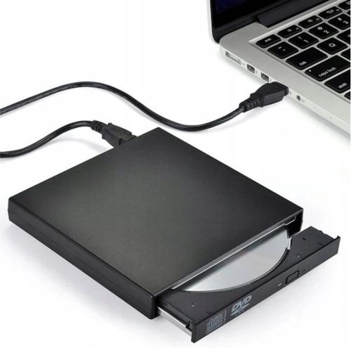 QIKtech Napęd CD-R/DVD-ROM/RW NAGRYWARKA USB Zewnętrzna na Arena.pl