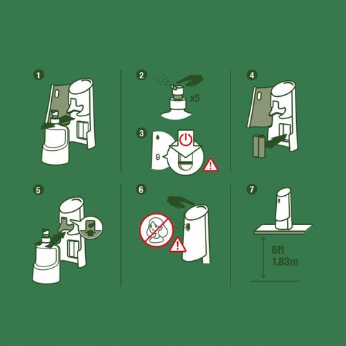 Air Wick Active Fresh Odświeżacz Powietrza Wkład + Automat Mix 6x228ml na Arena.pl