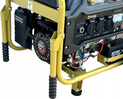 Agregat prądotwórczy 5,25kW generator prądu AVR ele-start koła na Arena.pl