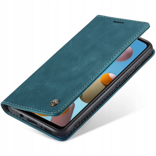 Etui z klapką Caseme do Samsung Galaxy A21s zielony na Arena.pl