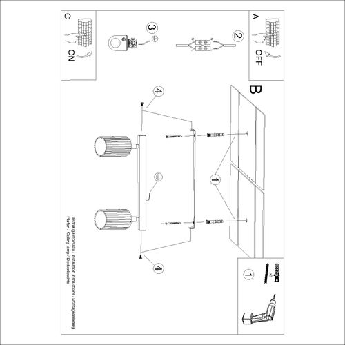 Plafon KARBON 2 taupe na Arena.pl