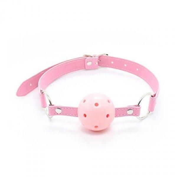 Knebel-Breathable Ball Gag (Rosa) zdjęcie 1