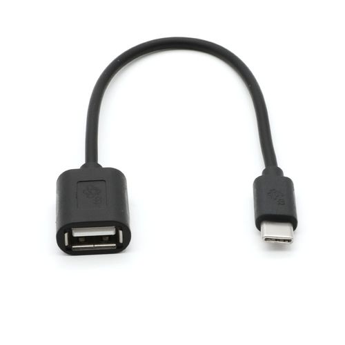 TB Kabel OTG USB AF - USB C 15cm czarny na Arena.pl