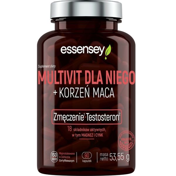 ZESTAW KONCENTRACJA TESTOSTERON ENERGIA Ashwagandha Tribulus Witaminy Maca zdjęcie 7