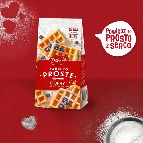 Gofry jak z budki Delecta 3x340g Takie to proste ciasto w proszku na Arena.pl