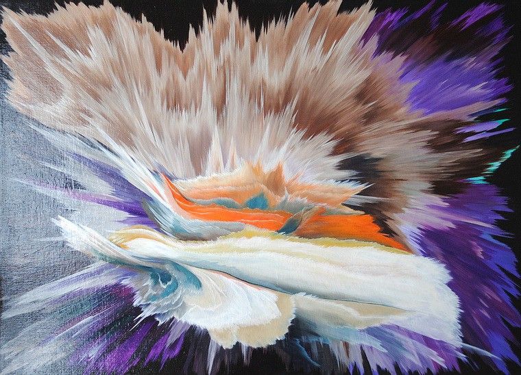 Obraz Abstrakcja (50x70cm) zdjęcie 1