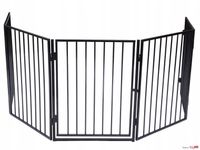 Barierka zabezpieczająca przykręcana metal Kaminer 304 x 74,5 cm