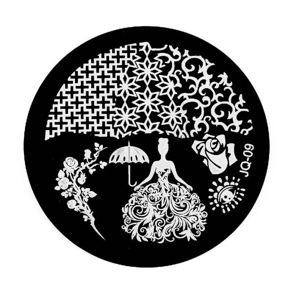 Blaszka do stempelków JQ 09 zdjęcie 1