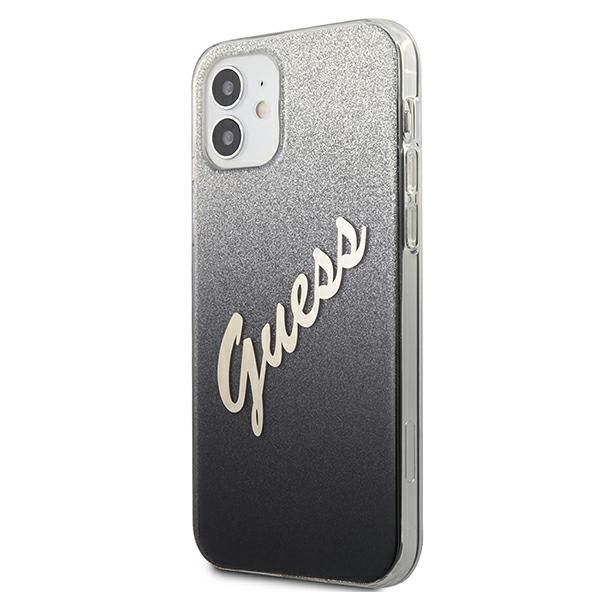 Etui Guess do iPhone 12 mini, Czarny zdjęcie 2