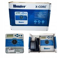 2X STEROWNIK DO NAWADNIANIA OGRODU WEWNĘTRZNY HUNTER X-CORE XC-601I-E 6 SEK
