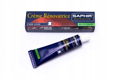 SAPHIR RENOVATING CREAM DO RENOWACJI SKÓR CZARNY na Arena.pl
