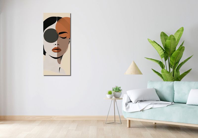 Obraz 40x100cm Dwie Strony Piękna zdjęcie 2