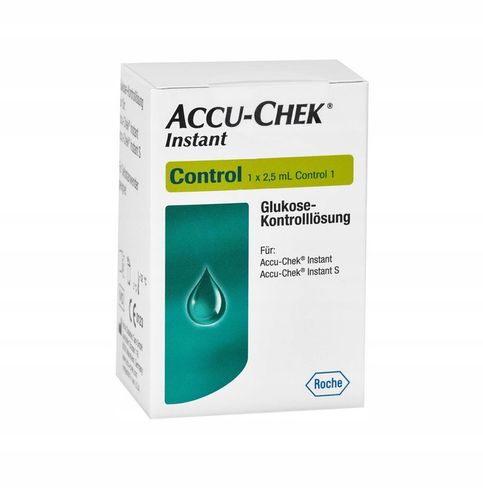 Accu-Chek Instant płyn kontrolny roztwór 1x2,5ml na Arena.pl