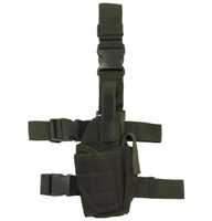Kabura na pistolet na udo oliwkowa prawa