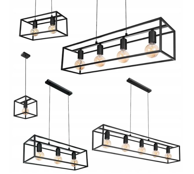 Nowoczesne Lampy Wiszące Loft Horus 2862/Z-B-3 zdjęcie 13