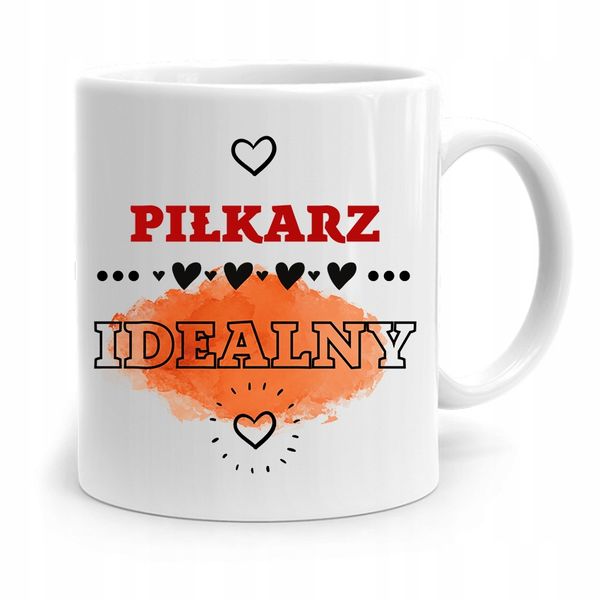 Kubek Dla Piłkarza Zawodnika Piłkarz Idealny Z Nadrukiem Ze Zdjęciem zdjęcie 1