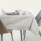 Obrus Plamoodporny GAIA Mankiet 120x200 Kremowy AmeliaHome