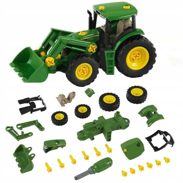TRAKTOR JOHN DEERE ZESTAW DO SKRĘCANIA KLEIN zdjęcie 1