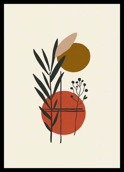 Plakat 29,7x42cm Kontrast w Botanice zdjęcie 2