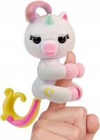 Fingerlings interaktywny jednorożec Lulu na palec dźwięki 70+ reakcji