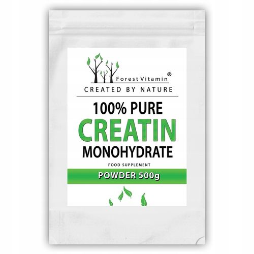 PURE CREATINE 500g KREATYNA MONOHYDRAT SIŁA MASA na Arena.pl