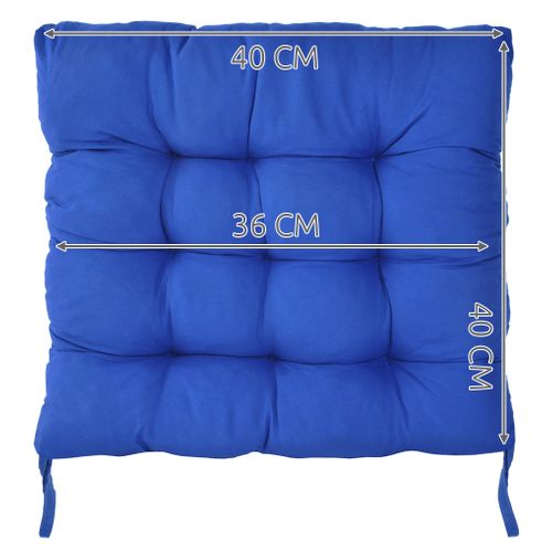 Poduszka 40x40cm niebieska na Arena.pl