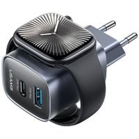 ładowarka sieciowa usams cc293 t67 20w   iwatch 1xusb-c 1xusb-a tarnish