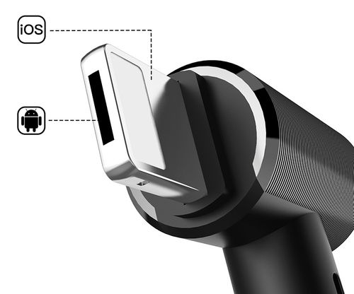 Kabel 2w1 Micro USB Iphone Ipad Baseus T-type 2.1A na Arena.pl