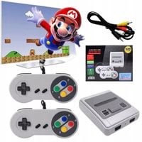 Retro mini konsola do gier z 620 grami mini pegasus 8 bit 2 pady TV AV