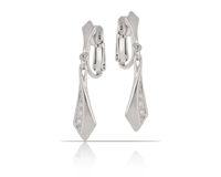 długie klipsy z kryształkami preciosa z kolekcji classic (e14813ag)