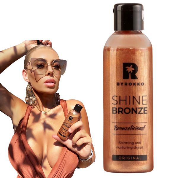 Byrokko Shine Bronze Suchy Olejek Brązujący 100ml zdjęcie 10