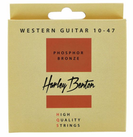 Struny do gitary akustycznej Harley Benton HQS WE 10-47 PB 6 strun