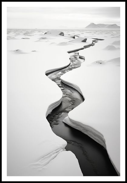 Plakat 68x101cm Szczeliny Mrozu zdjęcie 3