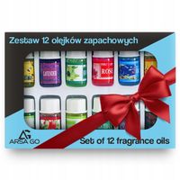 12x OLEJKI ZAPACHOWE I ZESTAW OLEJKÓW ZAPACHOWYCH DO NAWILŻACZA DYFUZORA