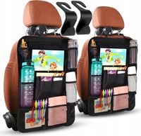 ORGANIZER SAMOCHODOWY DO AUTA NA OPARCIE DO AUTA NA FOTEL + UCHWYTY GRATIS