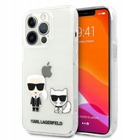 2 x Etui Karl Lagerfeld KLHCP13XCKTR iPhone 13 Pro Max 6,7" hardcase Transp