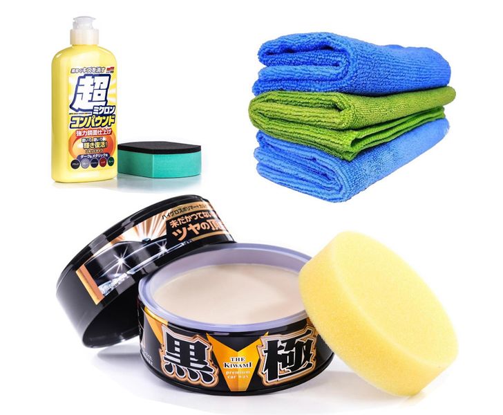 SOFT99 Kiwami ciemne lakiery Cleaner Mikrofibry zdjęcie 1