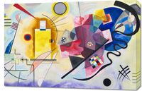 Obraz 90x60cm Yellow-Red-Blue, Wassily Kandinsky Vintage Salon