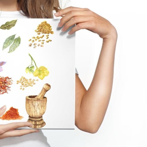 Obraz Na Płótnie Do Jadalni Kuchni Przyprawy Zioła Jedzenie 90cm x 60cm na Arena.pl