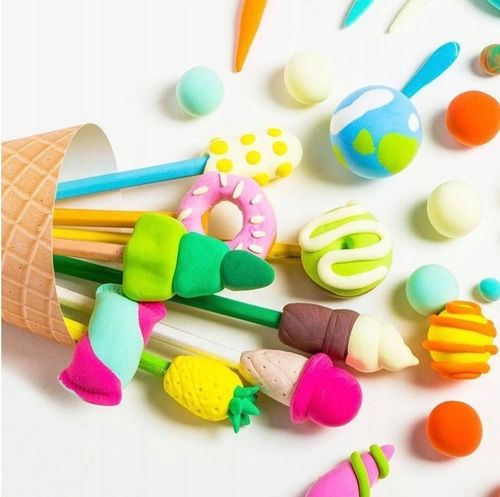 108 sztuk - MASA PLASTYCZNA MAGIC PIANKOLINA Miękka 36 KOLORÓW na Arena.pl